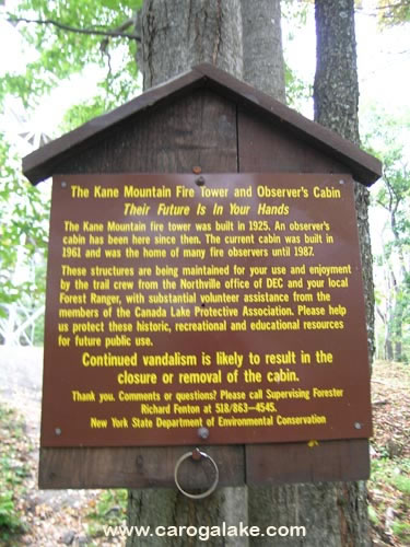 Kane Mountain Fire Tower Trail 16