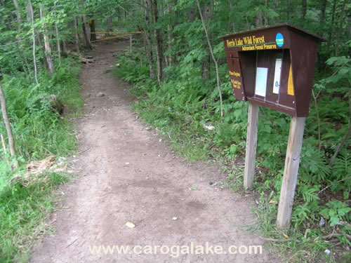 Nine Cornered Lake Trail 02